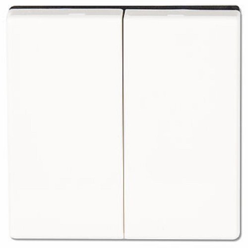 Лицевая панель Jung EcoProfi для 2-кл. выключателя белый картинка